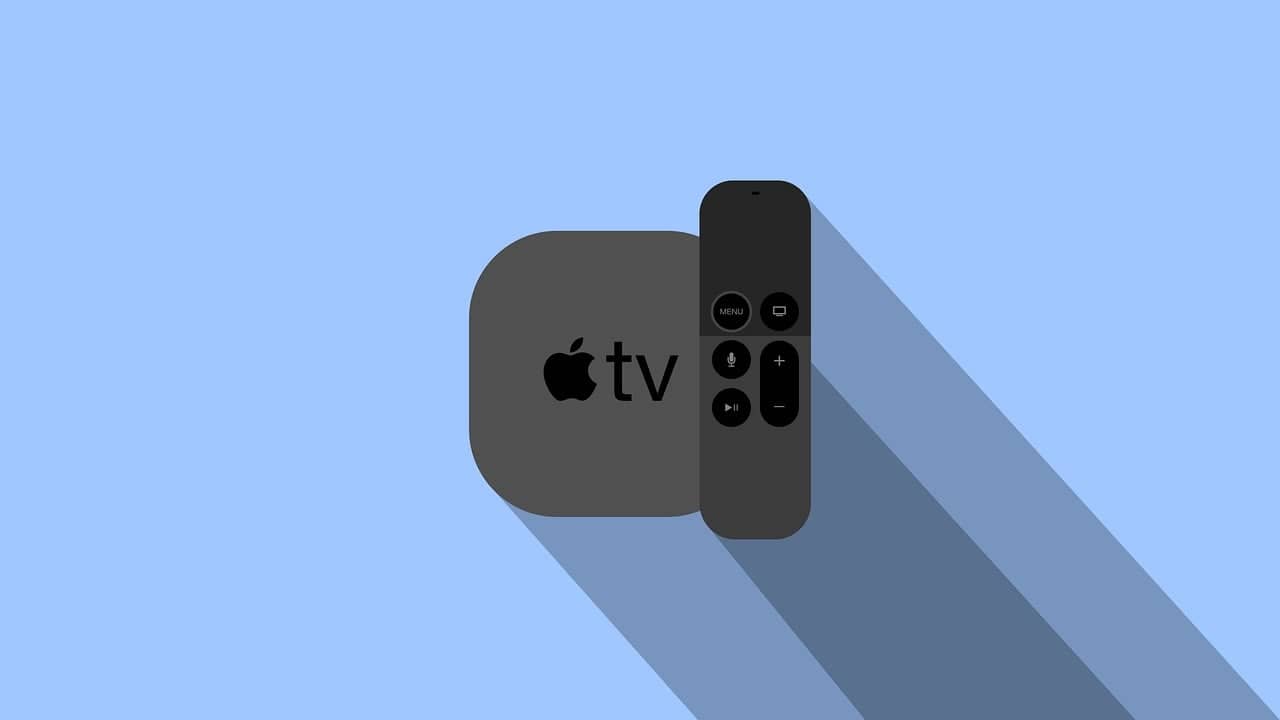 Apple TV（セットトップボックス）のイラスト