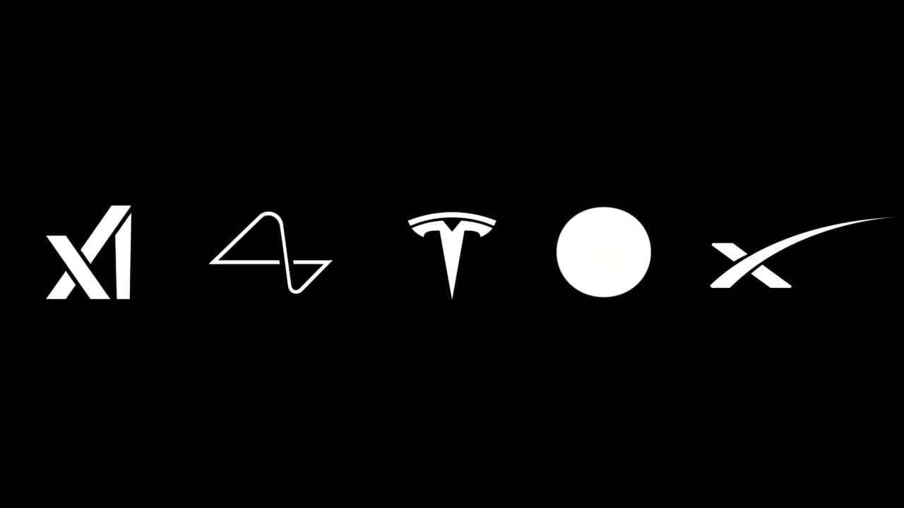 イーロン・マスクが経営する会社のロゴ