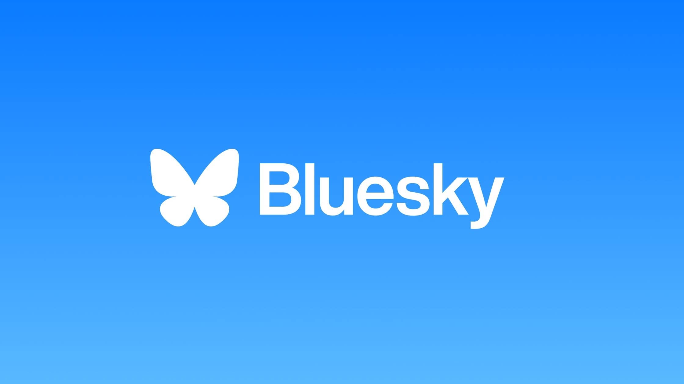 BlueskyはTwitterと同様、水色を基調としています。