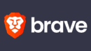 Braveのロゴ。オレンジ色のライオンが特徴的。